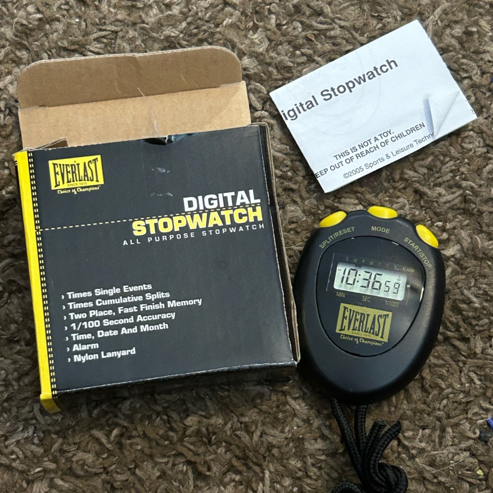 Everlast Digital Stopwatch